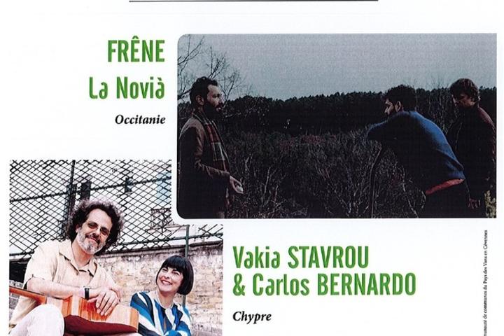 Concert Frêne La Novià / Vakia Stavrou & Carolis Bernardo
