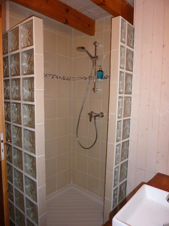 Douche nouvelle chambre