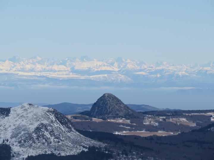 Mont Gerbier et Mont blanc