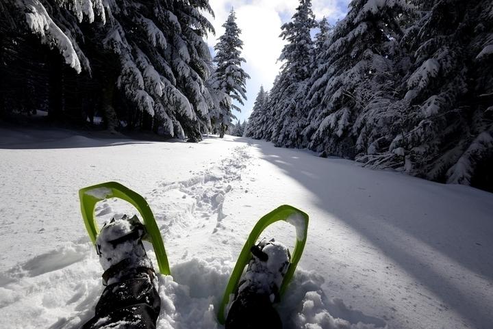 raquettes photothèque Montagne ardéchoise