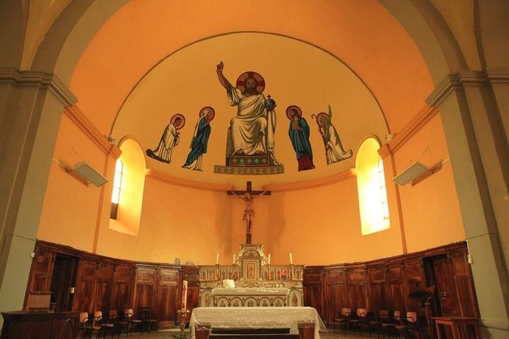 La Souche - Eglise St Sauveur intérieur ©OTASV La Souche - Eglise St Sauveur intérieur ©OTASV